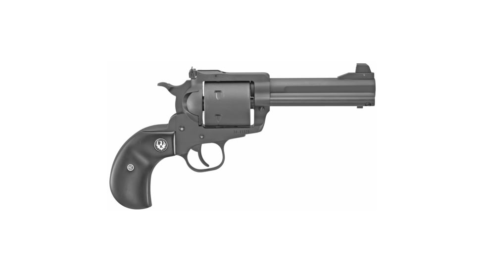 Ruger Blackhawk Carryhawk Revolver, .45 ACP, 4in Barrel, V Notch Rear/Big Dot XS Front Sight, Black Frame, Synthetic Micarta, 6 Round Cylinder, 477