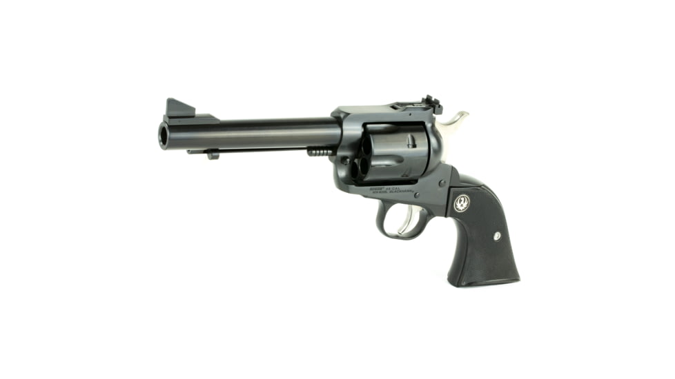 Ruger Blackhawk Convertible Revolver, .45 Long Colt/.45 ACP, 5.5in Barrel, X-Large, Adjustable, Blued Frame, Rubber Grip, 6 Round Cylinder, 463