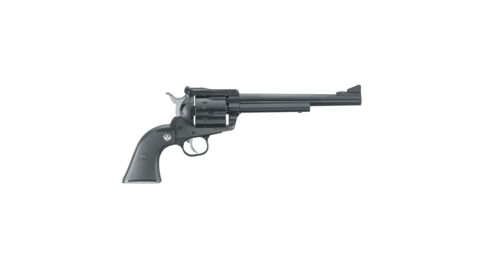 Ruger Blackhawk Revolver, .30 Carbine, 7.5in Barrel, X-Large, Adjustable, Blued Frame, Rubber Grip, 6 Round Cylinder, 505