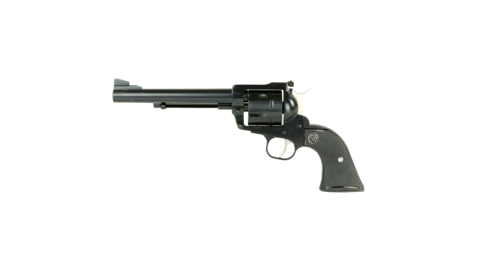 Ruger Blackhawk Revolver, .357 Magnum/.38 Special, 6.5in Barrel, X-Large, Adjustable, Blued Frame, Rubber Grip, 6 Round Cylinder, 316