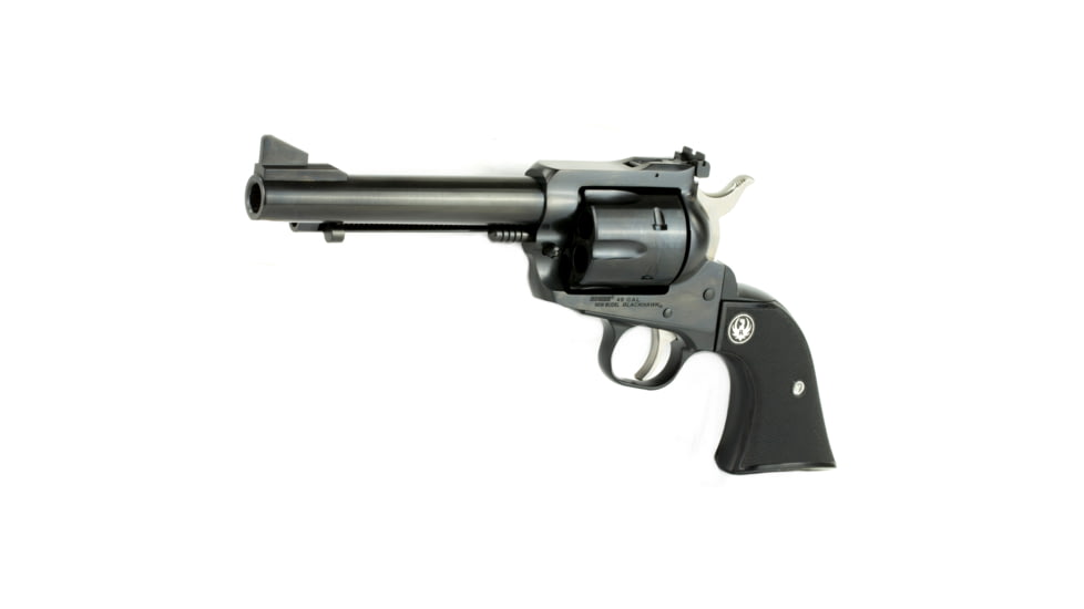 Ruger Blackhawk Revolver, .45 Long Colt, 5.5in Barrel, X-Large, Adjustable, Blued Frame, Rubber Grip, 6 Round Cylinder, 465