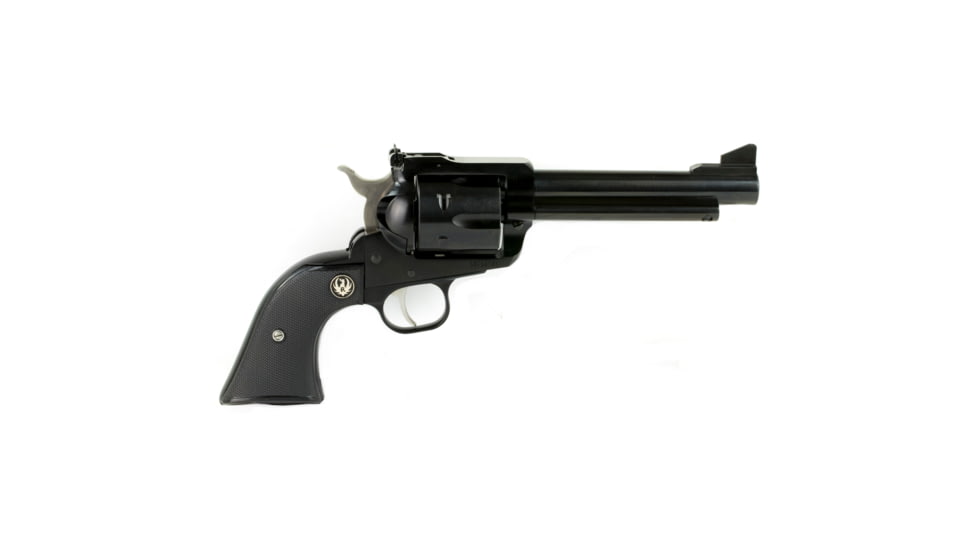 Ruger Blackhawk Revolver, .45 Long Colt, 5.5in Barrel, X-Large, Adjustable, Blued Frame, Rubber Grip, 6 Round Cylinder, 465