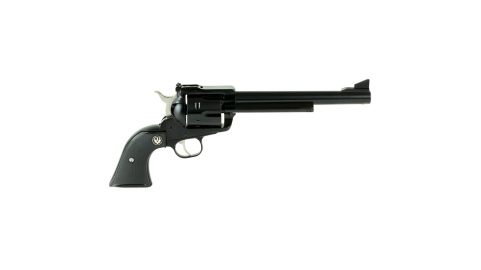 Ruger Blackhawk Revolver, .45 Long Colt, 7.5in Barrel, X-Large, Adjustable, Blued Frame, Rubber Grip, 6 Round Cylinder, BN45
