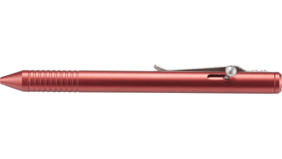 Ruger Bolt Action Pencil, Stainless Steel, Red, R3402