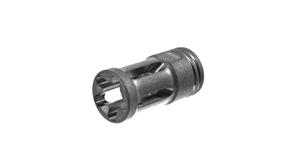 Ruger Flash Suppressor 1/2in-28 Short, 5.56/.223, Stainless Steel RUG90523