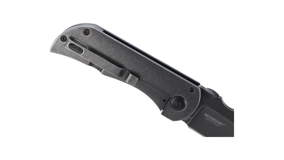 Ruger Incendiary Folding Knife w/Frame Lock, 2.953in 8Cr13MoV Steel Blade, Front - 6061 Aluminum and Back - 3Cr13 Stainless Steel Handle R2000K