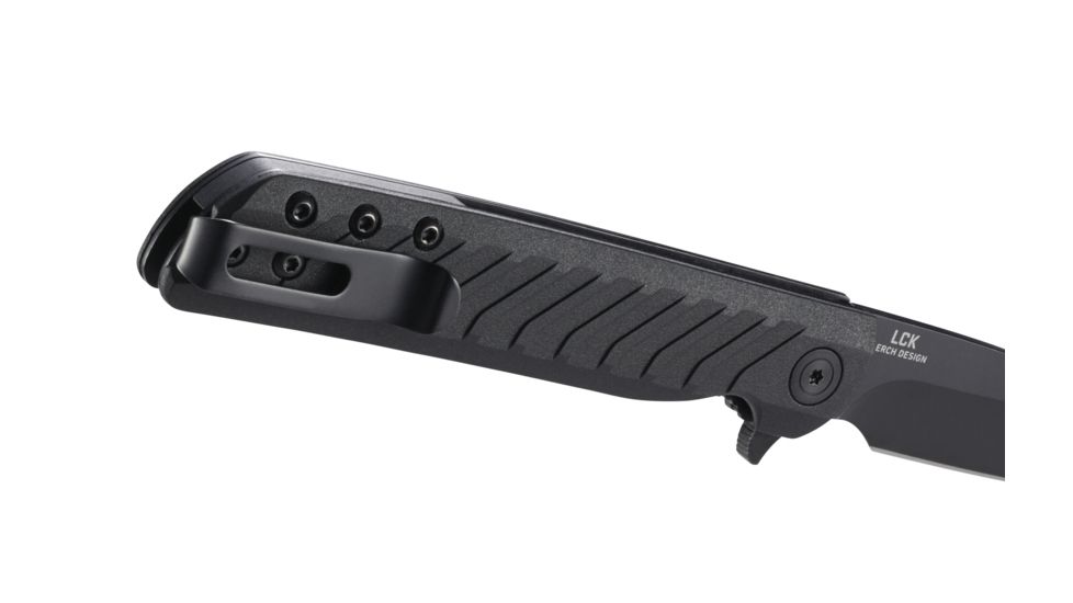 Ruger LCK Modified Sheepsfoot, Black, 3.22, R3802K