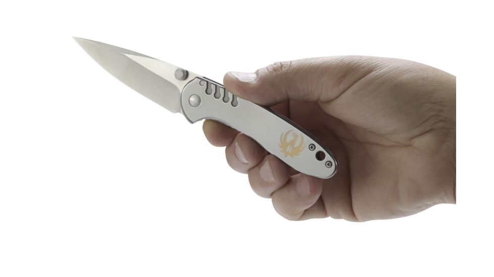 Ruger OVER-BORE, Silver Stonewash finish, 2.95, R2801