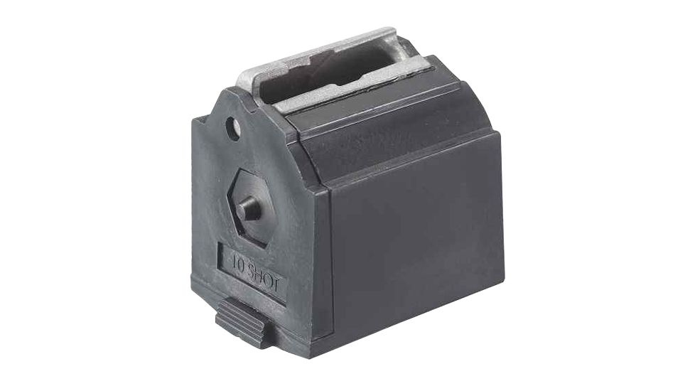 Ruger BX-1 10/22/SR/American Rimfire/77/Charger Rifle Magazine, 3 Pack, 10 Round, Black, Plastic, 90451-10RD