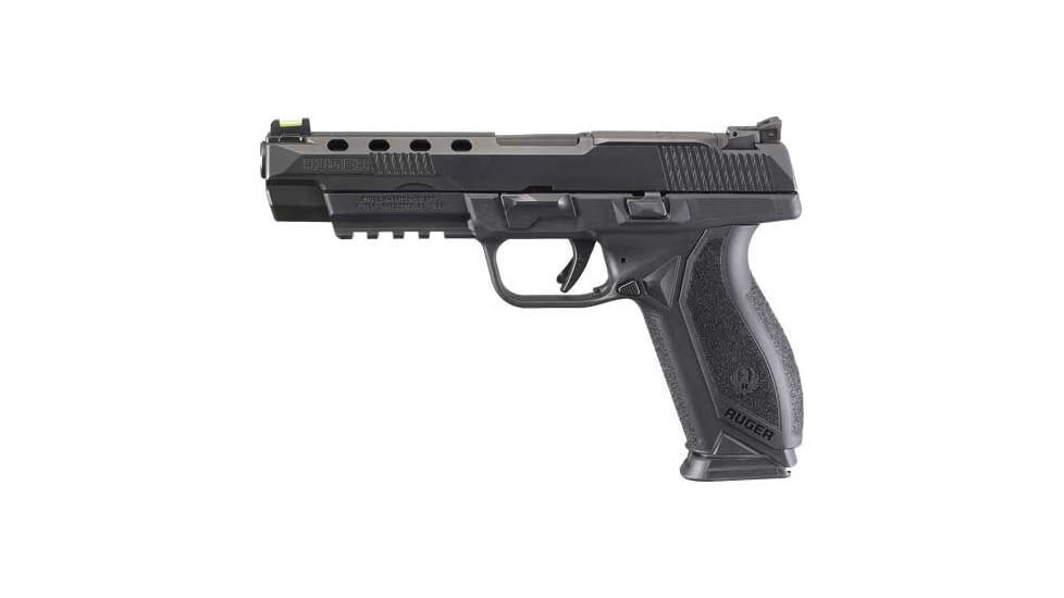 Ruger American Competition Semi Auto Pistol, 9mm Luger, 5 in Barrel