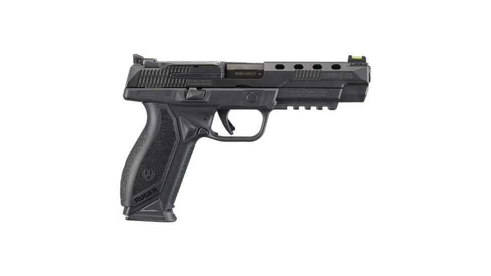Ruger American Competition Semi Auto Pistol, 9mm Luger, 5 in Barrel