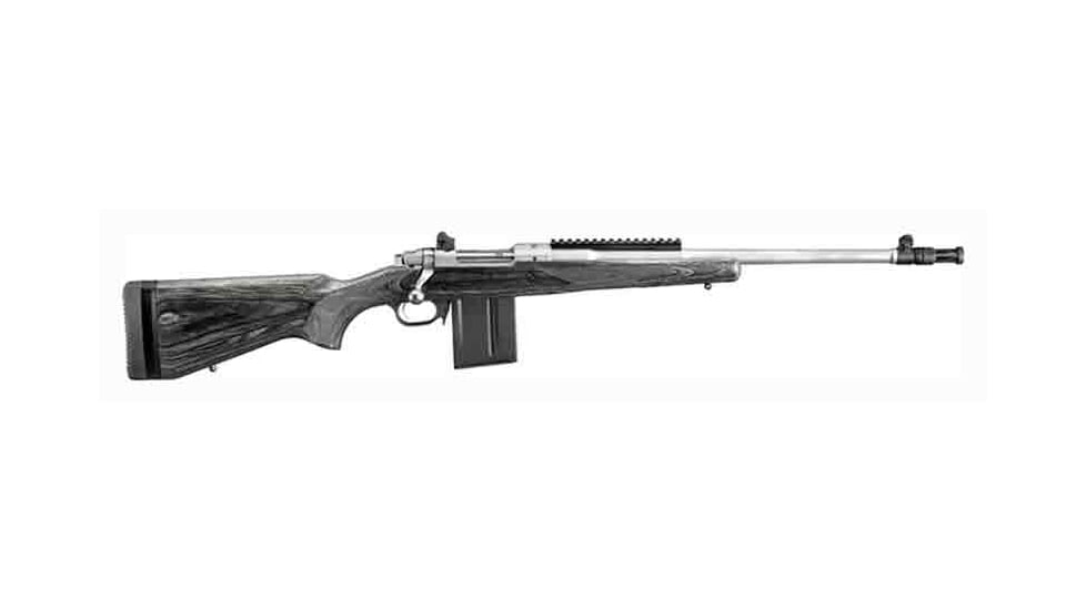 Ruger M77-GS Gunsite Scout Bolt Action Rifle, 308 Win/7.62x51 NATO, 18in Barrel