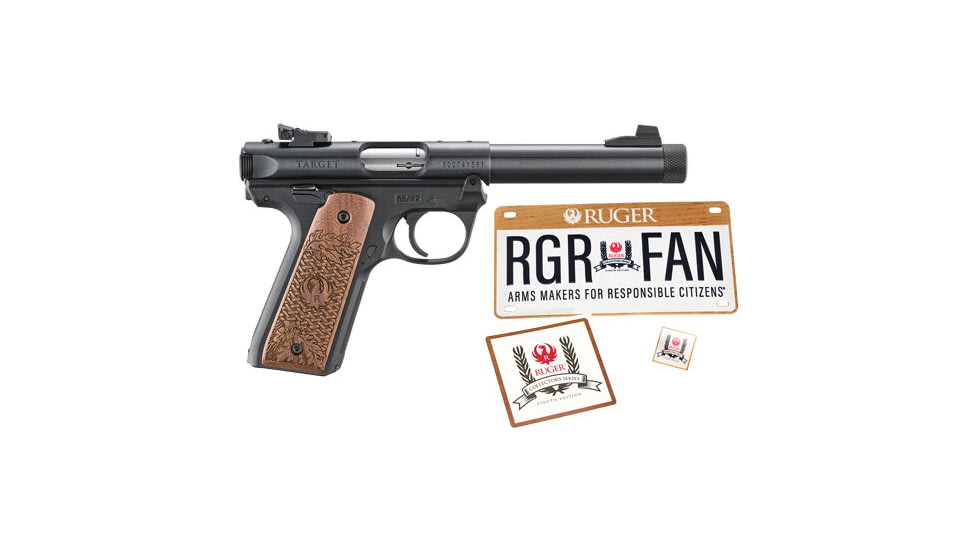 Ruger Mark IV 22/45 Semi Auto Pistol, 22 Long Rifle, 5.5 in Barrel