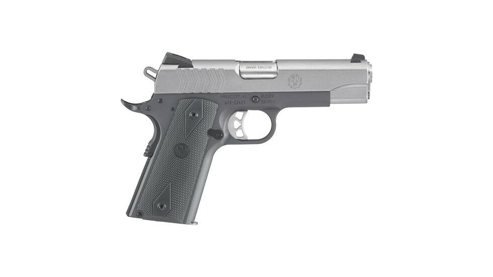 Ruger SR1911 FS Semi Auto Pistol, 9mm Luger, 4.25 in Barrel