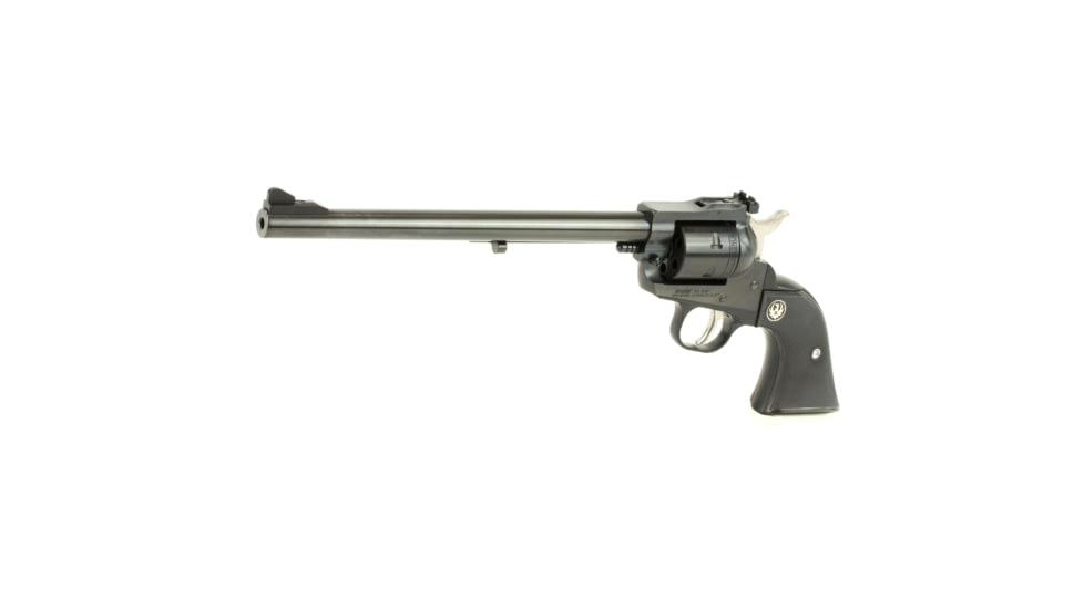 Ruger Single-Six Convertible Revolver, .22 Long Rifle/.22 Winchester Magnum Rimfire, 9.5in Barrel, Adjustable, Blued Frame, Rubber Grip, 6 Round Cylinder, 624