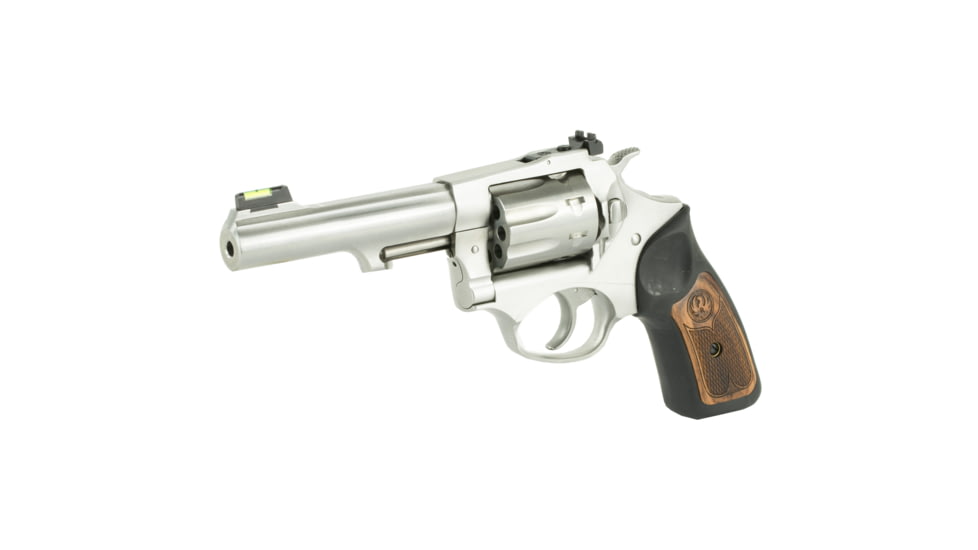 Ruger SP101 Revolver, .22 Long Rifle, 4.2in Barrel, X-Large, Adjustable, Stainless Frame, Rubber Grip, 8 Round Cylinder, 5765