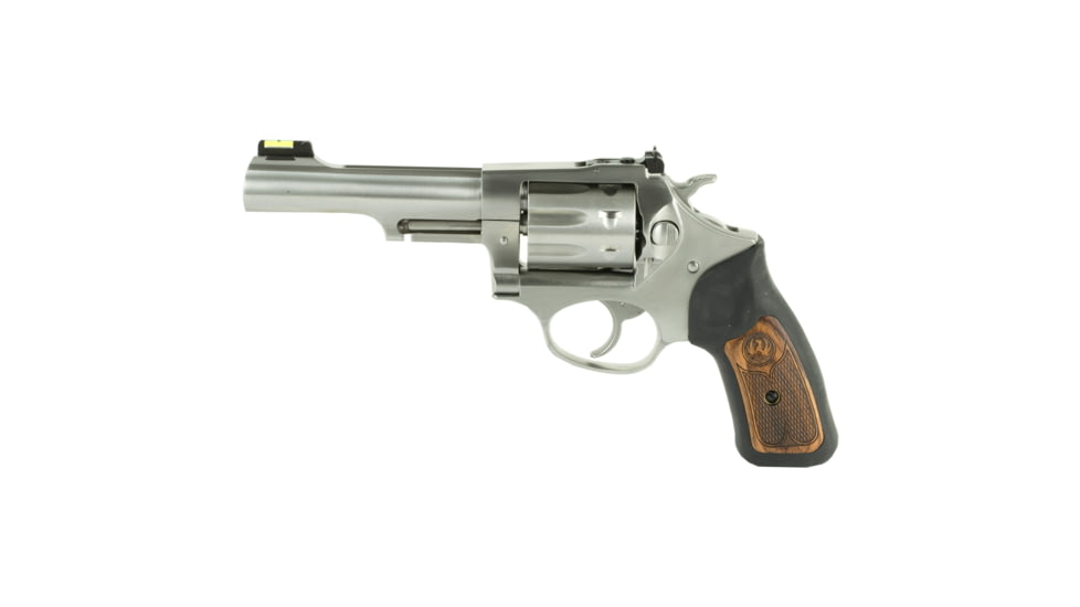 Ruger SP101 Revolver, .22 Long Rifle, 4.2in Barrel, X-Large, Adjustable, Stainless Frame, Rubber Grip, 8 Round Cylinder, 5765