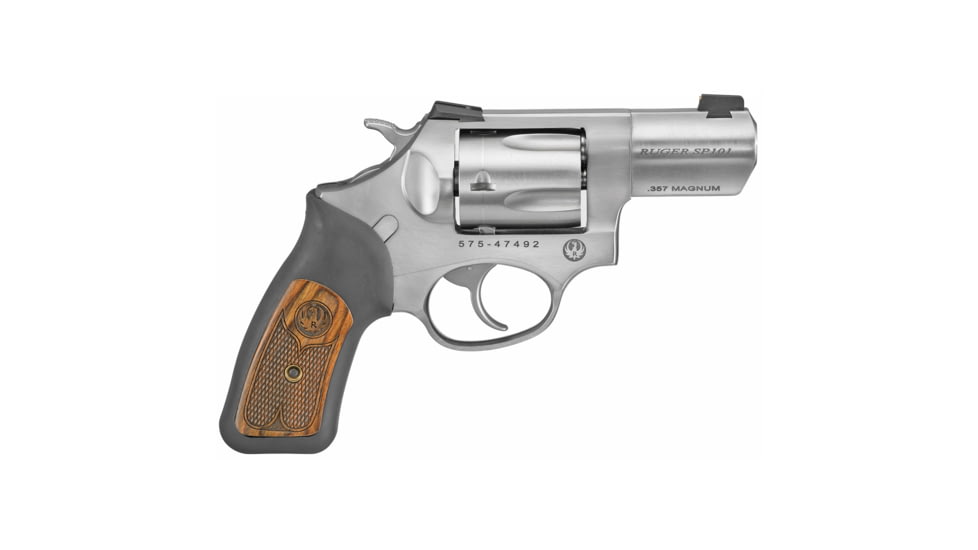 Ruger SP101 Wiley Clapp TALO Revolver, .357 Magnum/.38 Special, 2.25in Barrel, Adjustable, Stainless Frame, Rubber Grip, 5 Round Cylinder, 5774