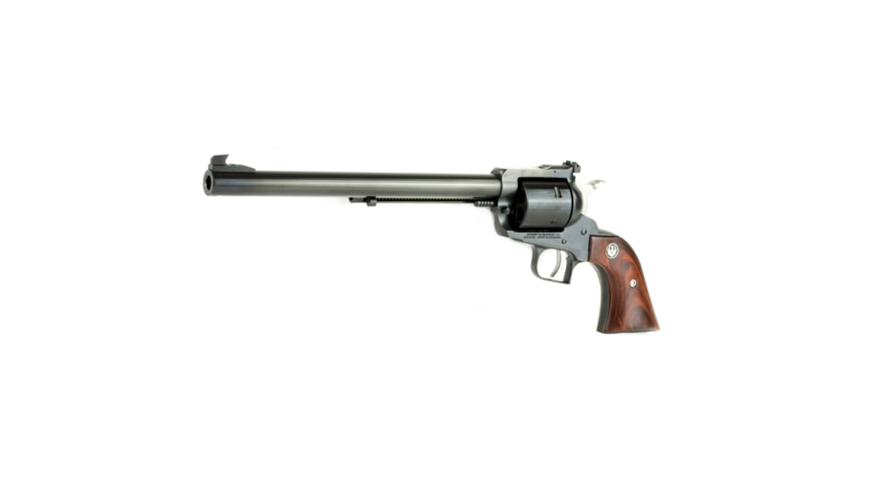 Ruger Super Blackhawk Revolver, .44 Remington Magnum, 10.5in Barrel, X-Large, Adjustable, Blued Frame, Wood Grip, 6 Round Cylinder, 0807N