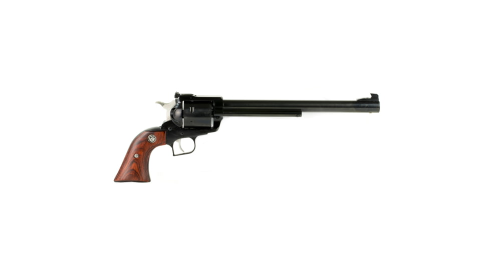 Ruger Super Blackhawk Revolver, .44 Remington Magnum, 10.5in Barrel, X-Large, Adjustable, Blued Frame, Wood Grip, 6 Round Cylinder, 0807N