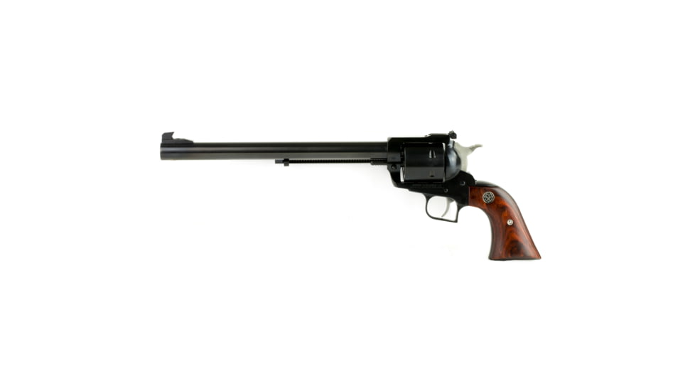 Ruger Super Blackhawk Revolver, .44 Remington Magnum, 10.5in Barrel, X-Large, Adjustable, Blued Frame, Wood Grip, 6 Round Cylinder, 0807N