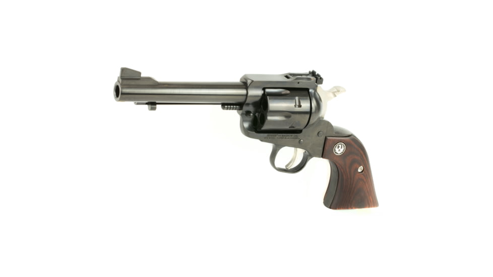Ruger Super Blackhawk Revolver, .44 Remington Magnum, 5.5in Barrel, X-Large, Adjustable, Blued Frame, Wood Grip, 6 Round Cylinder, 810