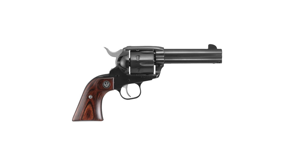 Ruger Vaquero Revolver, .45 Long Colt, 4.62in Barrel, Fixed, Blued Frame, Wood Grip, 6 Round Cylinder, 5102
