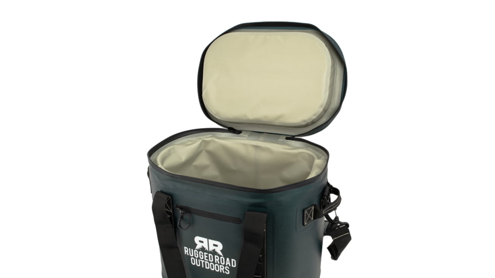 Rugged Road 30 Cans Soft Cooler, Georgia Pine Green, Soft Cooler - GPG