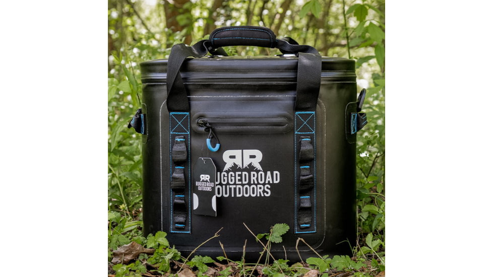 Rugged Road 30 Cans Soft Cooler, Midnight Black, Soft Cooler - Midnight Black