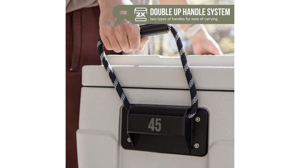 Rugged Road 45 Cans Version 2 Hard Cooler, Gunmetal Gray, RR45 V2 - Gunmetal Gray