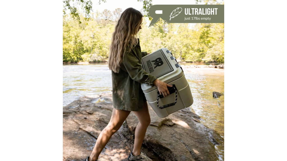 Rugged Road 85 Cans Version 2 Hard Cooler, Sahara Tan, RR85 V2 - Sahara Tan