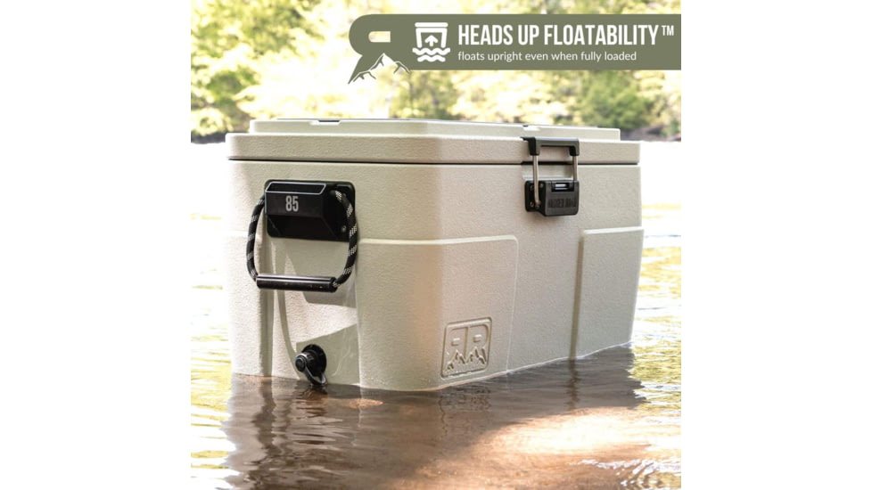 Rugged Road 85 Cans Version 2 Hard Cooler, Sahara Tan, RR85 V2 - Sahara Tan