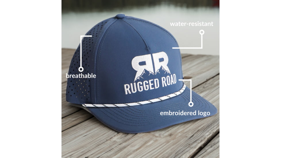 Rugged Road Rope Hat, Blue, One Size, Rope Hat - Blue