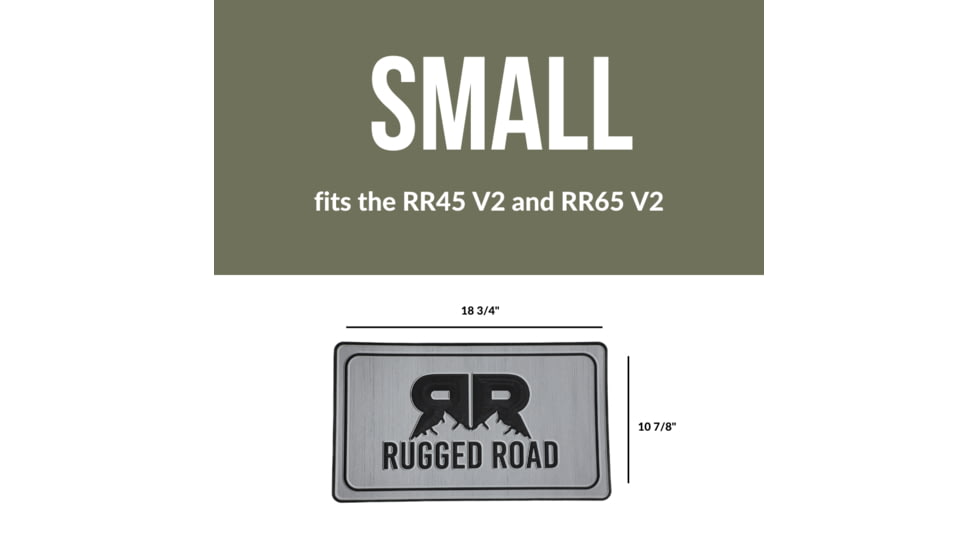 Rugged Road TracPad 45/65 Cans, Small, RR TRACPAD SMALL