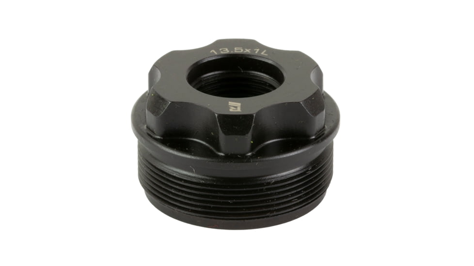 Rugged Suppressors Fixed Mount, M13.5x1 LH, Black, OF005