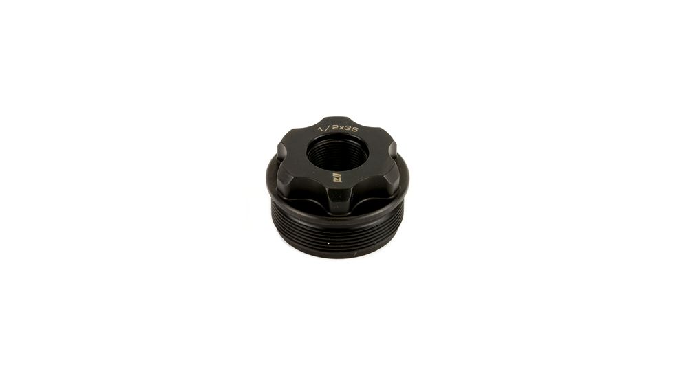 Rugged Suppressors Obsidian 45 1/2X36 Fixed Mount, Black, RSOF002