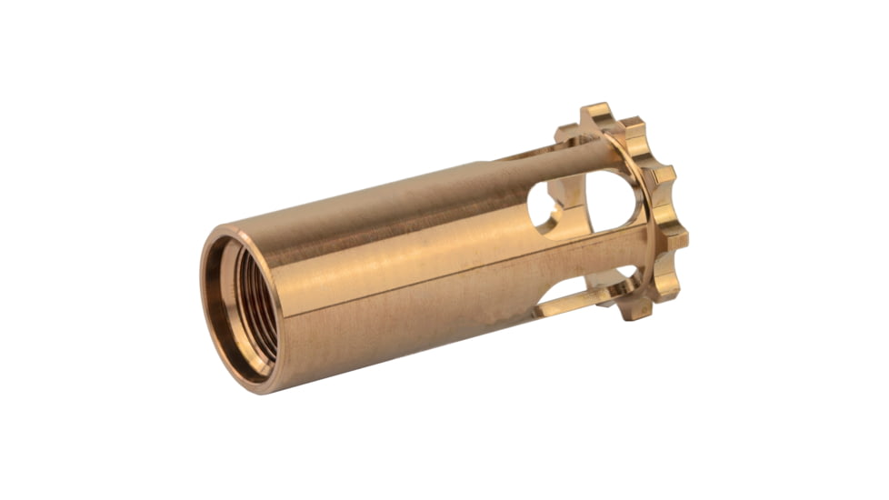 Rugged Suppressors Piston, .578X28 Thread Pattern, Obsidian 45, Bronze, OP001
