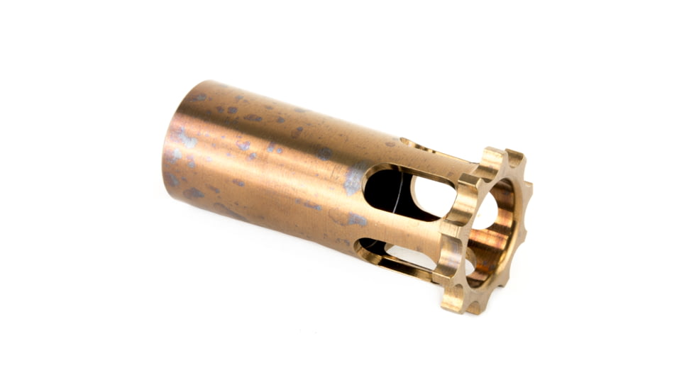 Rugged Suppressors Piston, M13.5X1LH, For Obsidian 45, Bronze, OP004