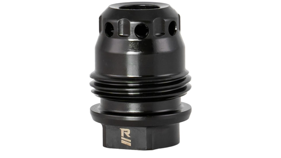 Rugged Suppressors .338 Caliber M2 Brake, 8.6mm, 3/4-24 TPI, Dual Taper Locking System, MB021