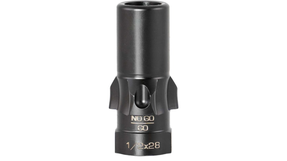 Rugged Suppressors 3-Lug Adapter, 9mm Luger, 1/2in-36 Tpi Threads, Black, OA005