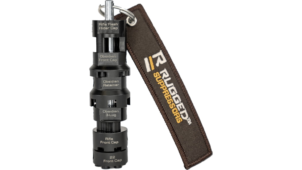 Rugged Suppressorss RTK001 Totem Tool 6 Piece Multi-Tool Compatible With Most