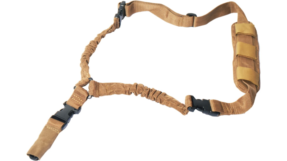 RUKX Gear Tactical Single Point Bungee Sling, Tan, ATICT1PST