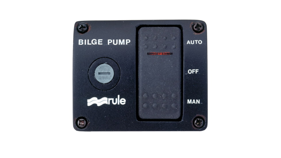 Rule 3-Way Lighted Rocker Panel Switch Deluxe 31482