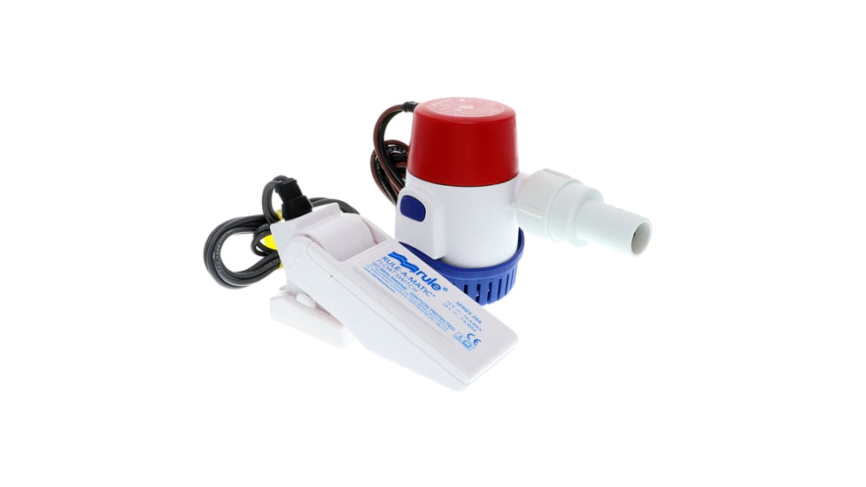 Rule 360 GPH Standard Bilge Pump Kit w/Float Switch - 12V 75181