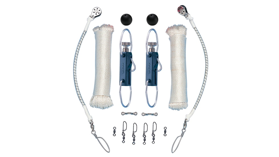 RUPP Marine Gun Rigging Kit w/Klickers f/Riggers Up To 20' Top 52212