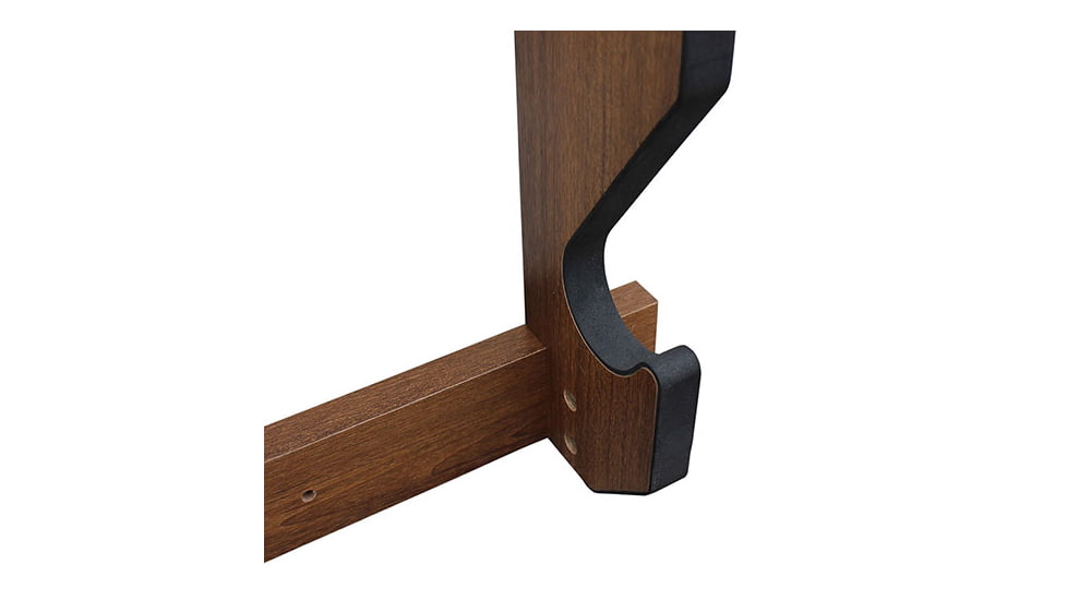 Rush Creek Creations 5 Gun Wall Rack, Dark Walnut, 38-4045
