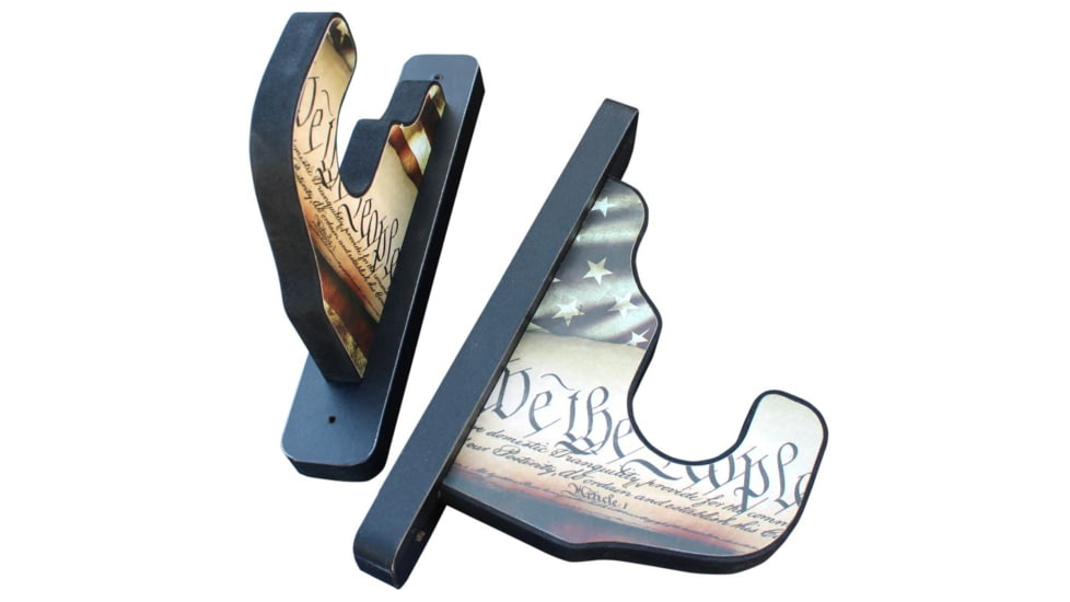 Rush Creek Creations Americana Wall Gun Display Hooks, Red/White/ Blue, 10.2 x 1.7 x 6.2, 38-4084