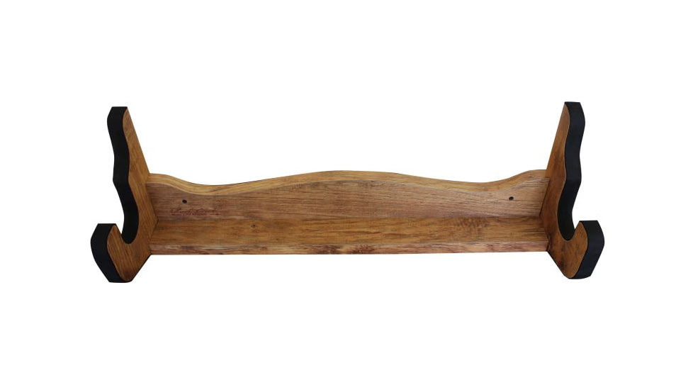 Rush Creek Creations Single Gun Wall Rack, American Cherry, 21 x 5 x 7, 38-4065