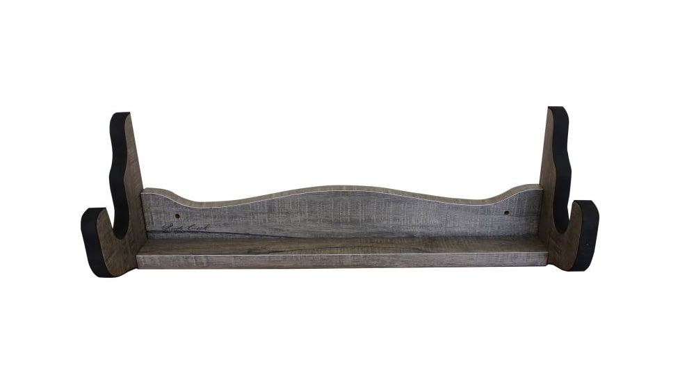 Rush Creek Creations Single Gun Wall Rack, Barn Wood, 21 x 5 x 7, 38-4066