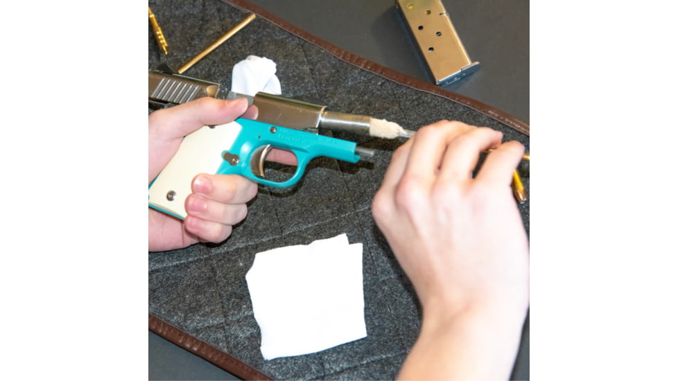 Rush Creek Creations Ultimate Pistol Cleaning Mat, Canvas, Brown, 42-2002